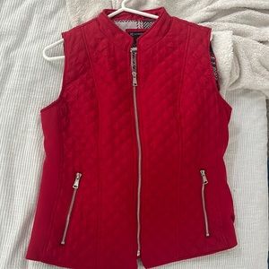 Red vest never worn